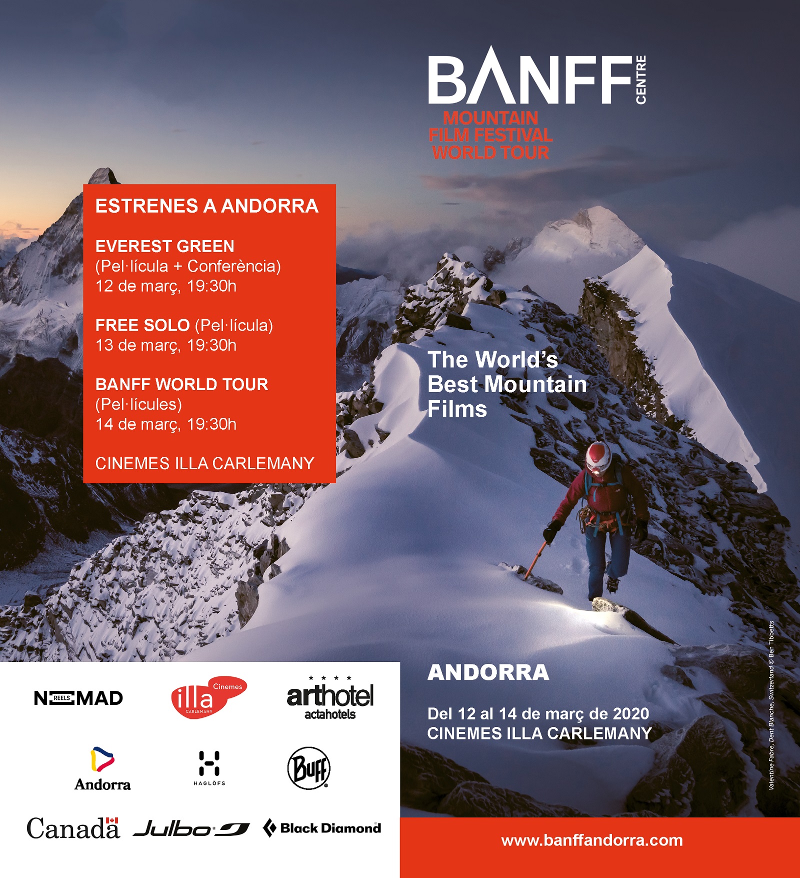 Banff World Tour, el festival internacional de cine de montaña y